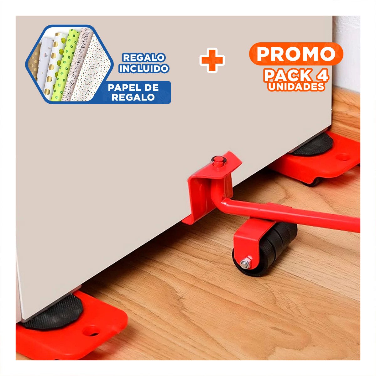 PACK4 SET COMPLETO PARA RESTAURAR MUEBLES DE MADERA Y+PAPEL REGALO - 1