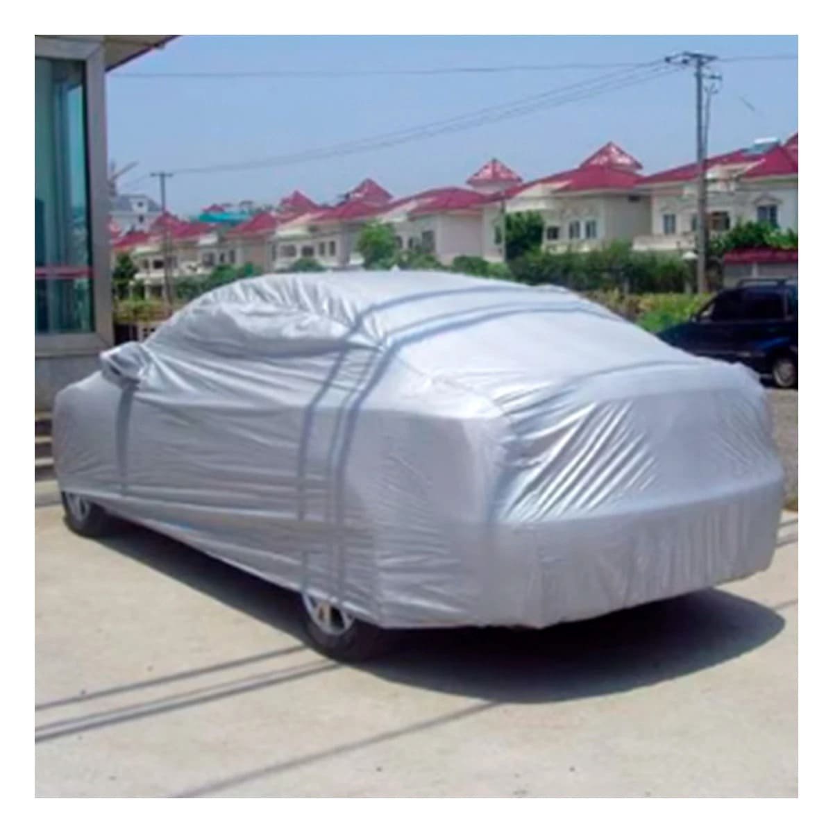 PACK6 PROTECTOR RESISTENTE PARA AUTO L 480X175X120CM GRIS Y+PAPEL REGALO - 5