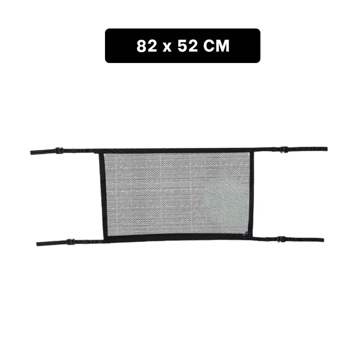 PACK4 MALLA SUPERIOR NEGRA PARA CARGA EN TECHO INTERIOR DE AUTOMOVIL Y+PAPEL REGALO - 4