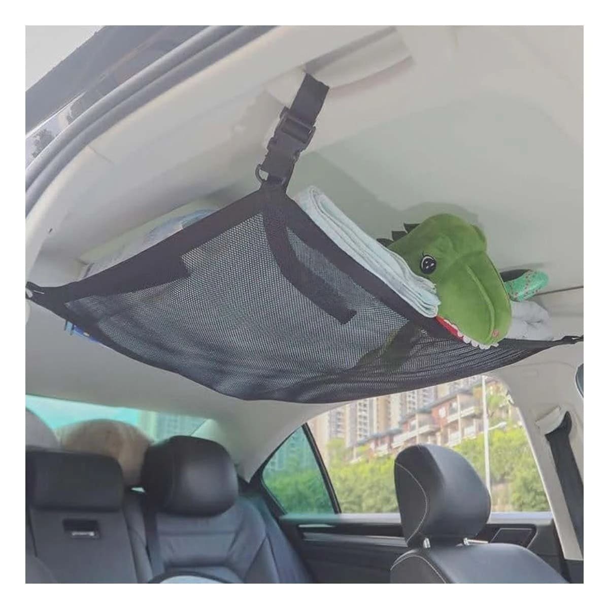 PACK6 ORGANIZADOR PORTA EQUIPAJE NEGRO PARA ALMACENAMIENTO EN AUTOMOVIL - 5