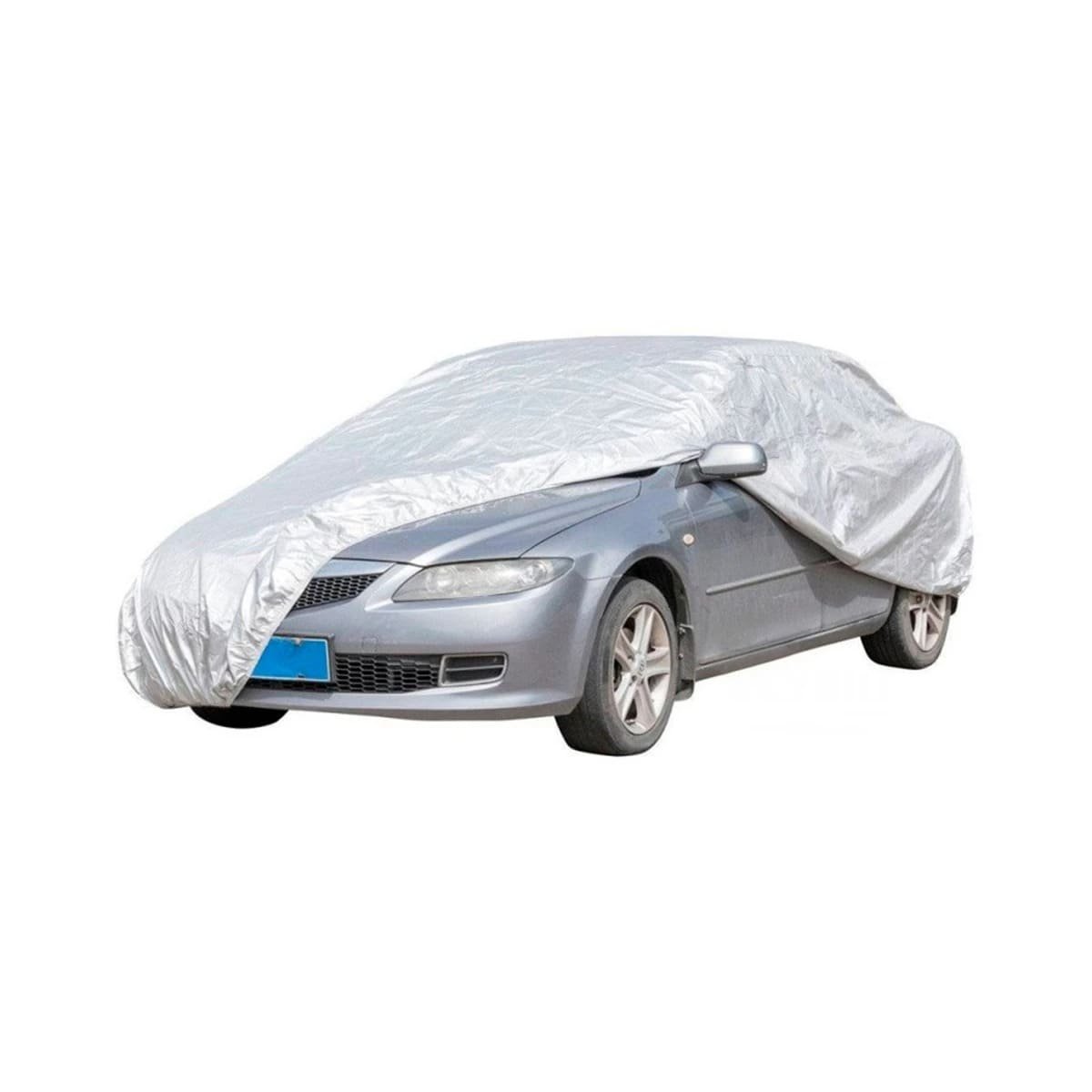PACK2 PROTECTOR VEHICULAR L 480X175X120CM GRIS RESISTENTE Y+REGALO STICKER - 2
