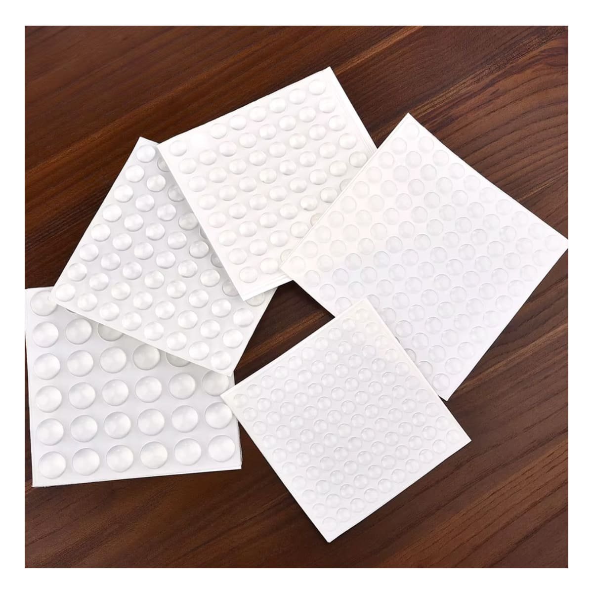 PACK2 PROTECTORES PARA PUERTAS 100 PIEZAS DE SILICONA TRANSPARENTE Y+PAPEL REGALO - 2