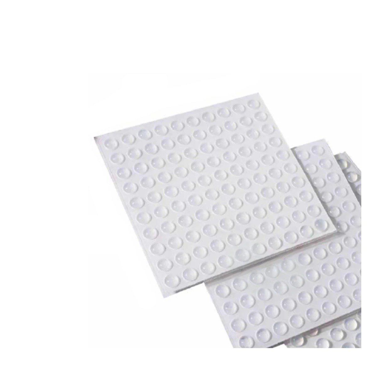 PACK4 AMORTIGUADORES ANTIGOLPES 100 PIEZAS DE SILICONA TRANSPARENTE Y+PAPEL REGALO - 3