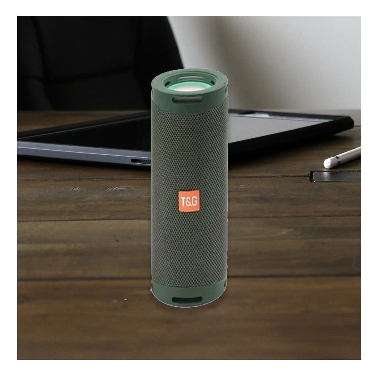 EQUIPO DE AUDIO VERDE MILITAR CON TECNOLOGIA MODERNA Y+LIGAS REGALO - 2