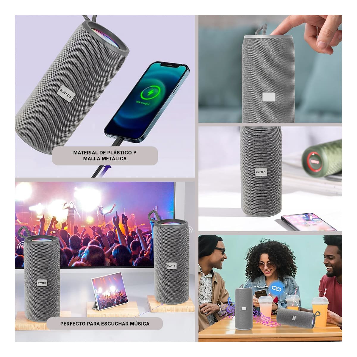 EQUIPO DE AUDIO PLOMO CON TECNOLOGIA MODERNA Y REPRODUCCION CONSTANTE Y+LIGAS REGALO - 5