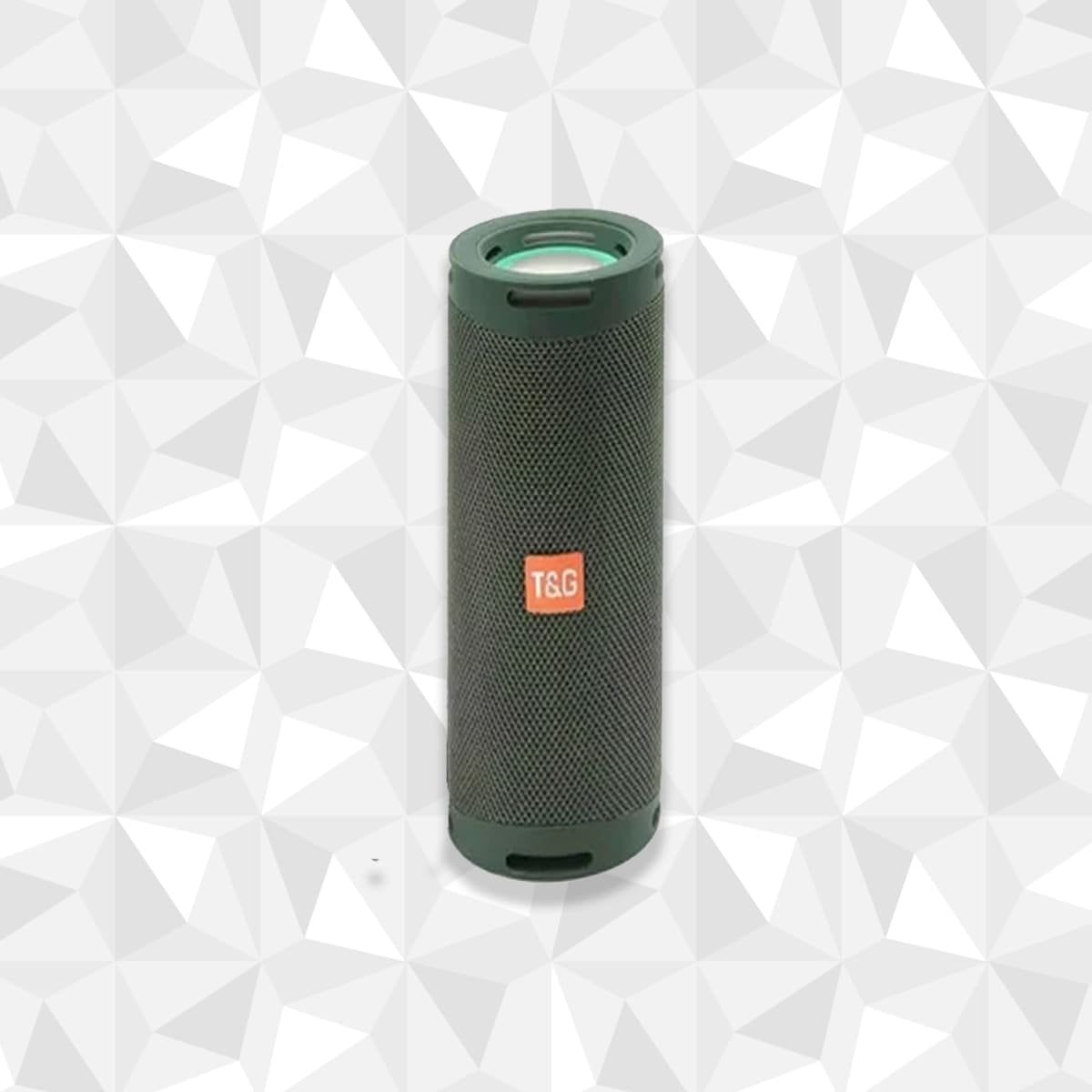PACK6 BOCINA PROFESIONAL COLOR VERDE MILITAR CON SONIDO POTENTE Y+REGALO STICKER - 3