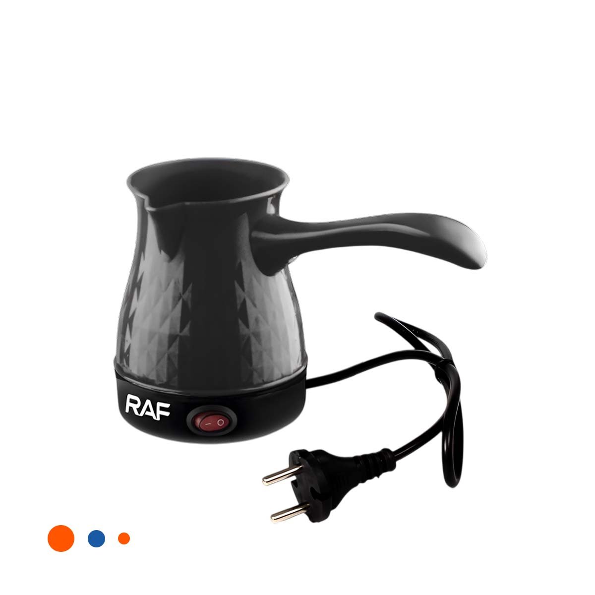 PACK12 PAVA DE CAFE TURCA 500ML ACERO INOXIDABLE NEGRO Y PLASTICO DE CALIDAD Y+REGALO STICKER - 2