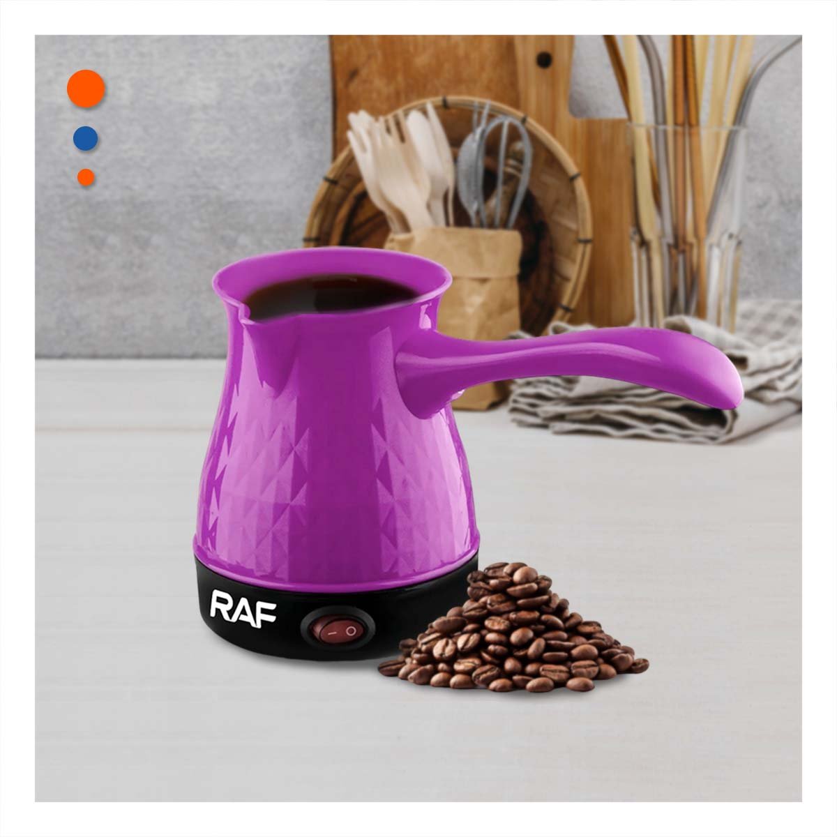 PACK12 DISPOSITIVO DE MORADO 500ML TURCO PARA CHOCOLATE ACERO E INOXIDABLE Y+REGALO STICKER - 3