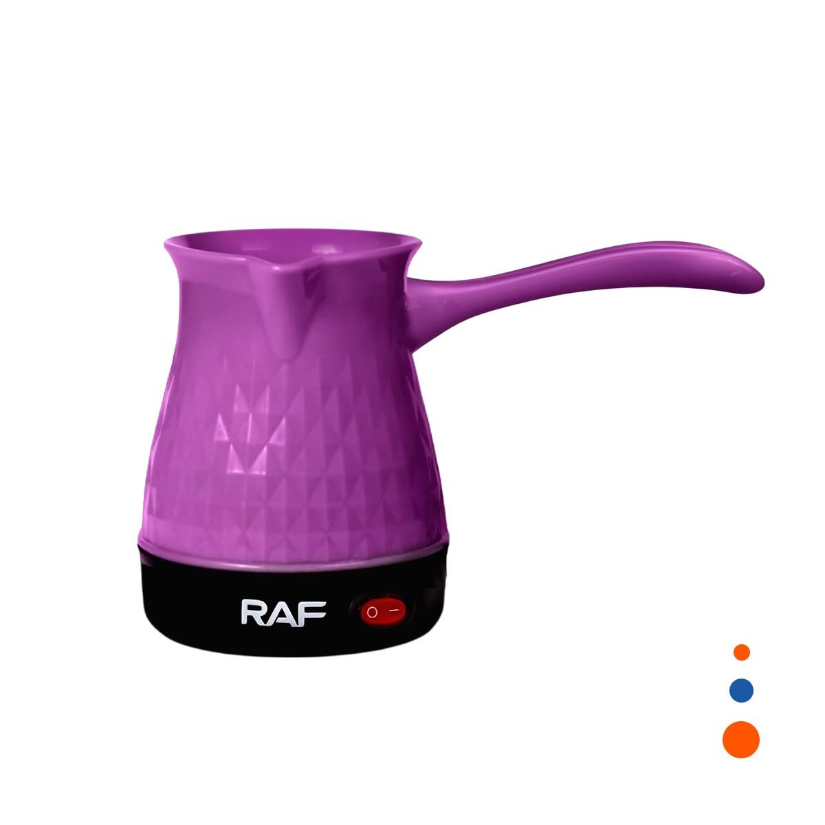 PACK4 MAQUINITA POTENTE DE TURCO 500ML MORADO EN ACERO INOXIDABLE Y PLASTICO Y+PAPEL REGALO - 3