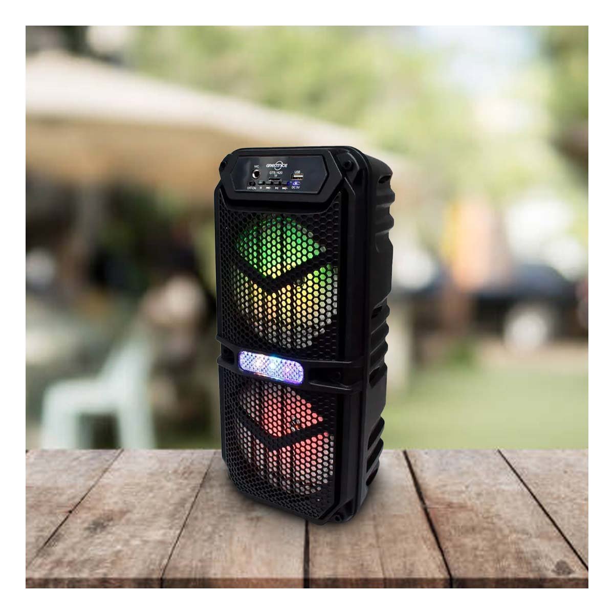 PACK6 PARLANTE COMPACTO COLOR NEGRO 6,5 PULGADAS CON SONIDO CLARO - 3
