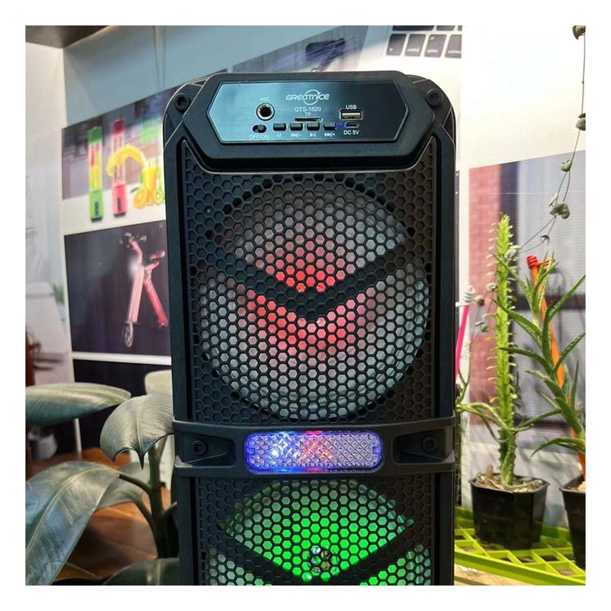 ALTAVOZ COLOR NEGRO 6,5 PULGADAS CON SONIDO CLARO Y+PAPEL REGALO - 2