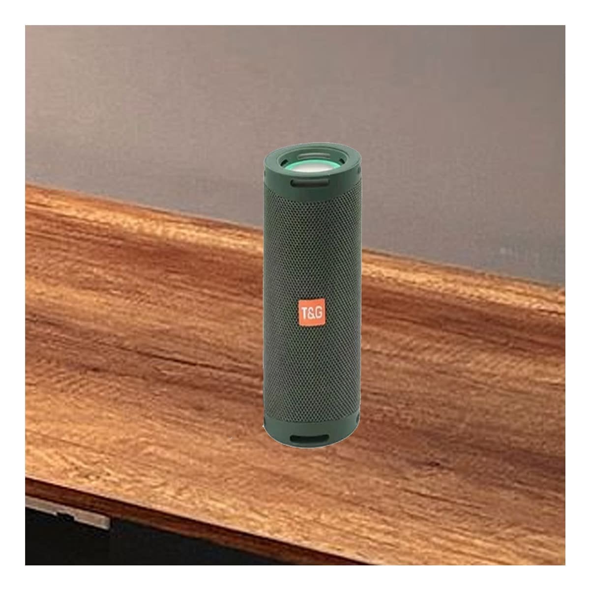 PACK4 ALTAVOZ PROFESIONAL COLOR VERDE MILITAR CON SONIDO POTENTE Y+PAPEL REGALO - 2