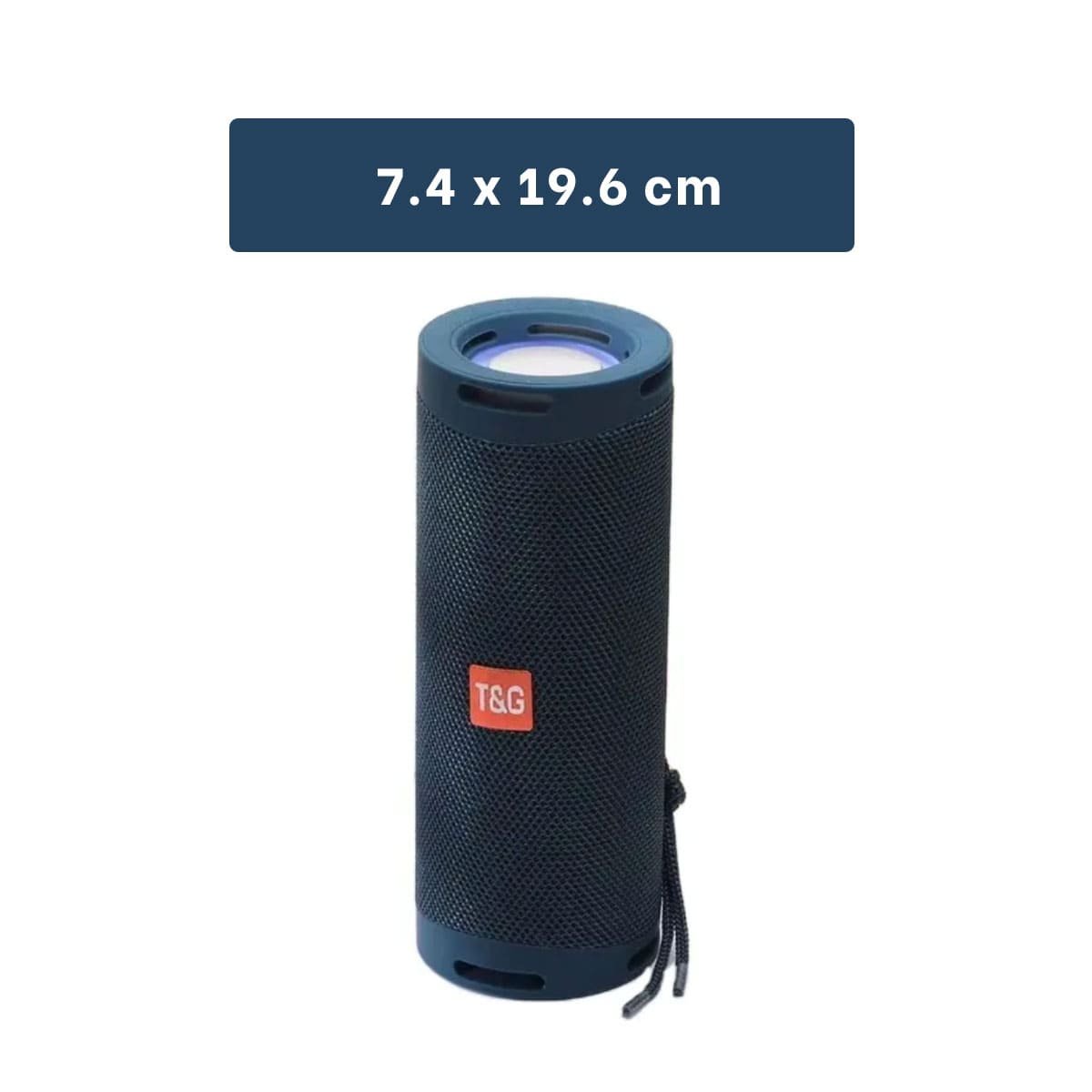 PACK4 BOCINA RECARGABLE AZUL CON SONIDO EQUILIBRADO Y USO CONTINUO Y+REGALO STICKER - 4