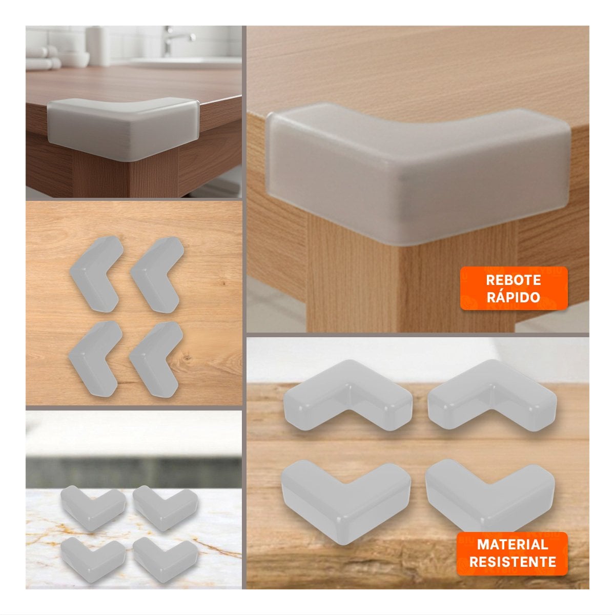 ACCESORIOS PARA ESQUINAS DE SEGURIDAD PARA MUEBLES EN HOGAR PLOMO Y+POST IT - 1