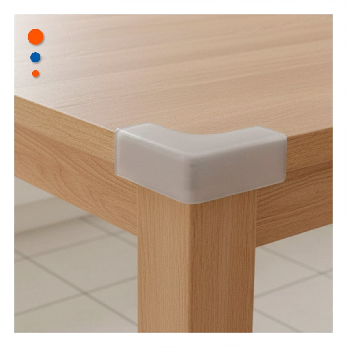 ACCESORIOS PARA ESQUINAS DE SEGURIDAD PARA MUEBLES EN HOGAR PLOMO Y+POST IT - 3