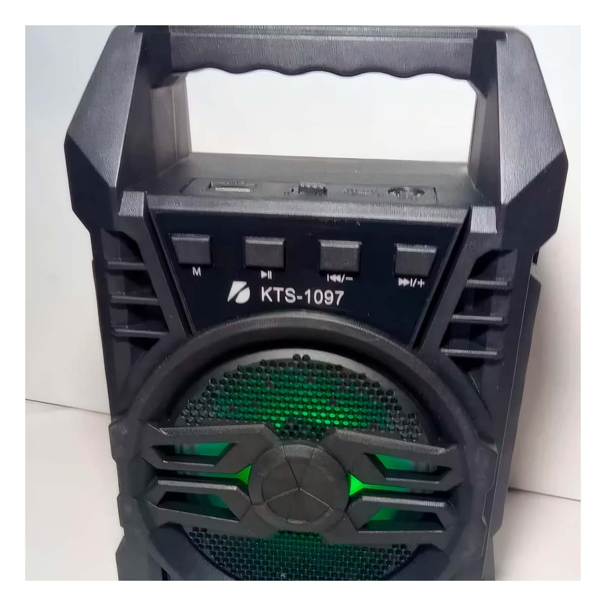 EQUIPO DE SONIDO CON4 PULGADAS COLOR NEGRO PARA CANTAR KARAOKE Y+LIGAS REGALO - 2