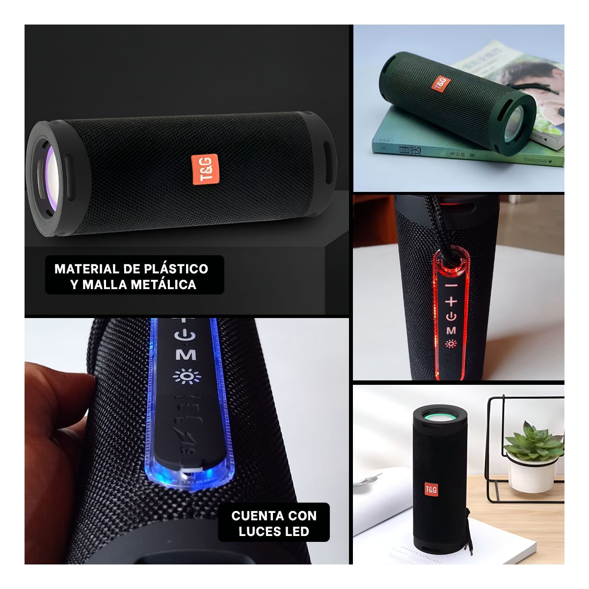 EQUIPO DE AUDIO NEGRO CON TECNOLOGIA MODERNA Y REPRODUCCION CONSTANTE Y+LIGAS REGALO - 5