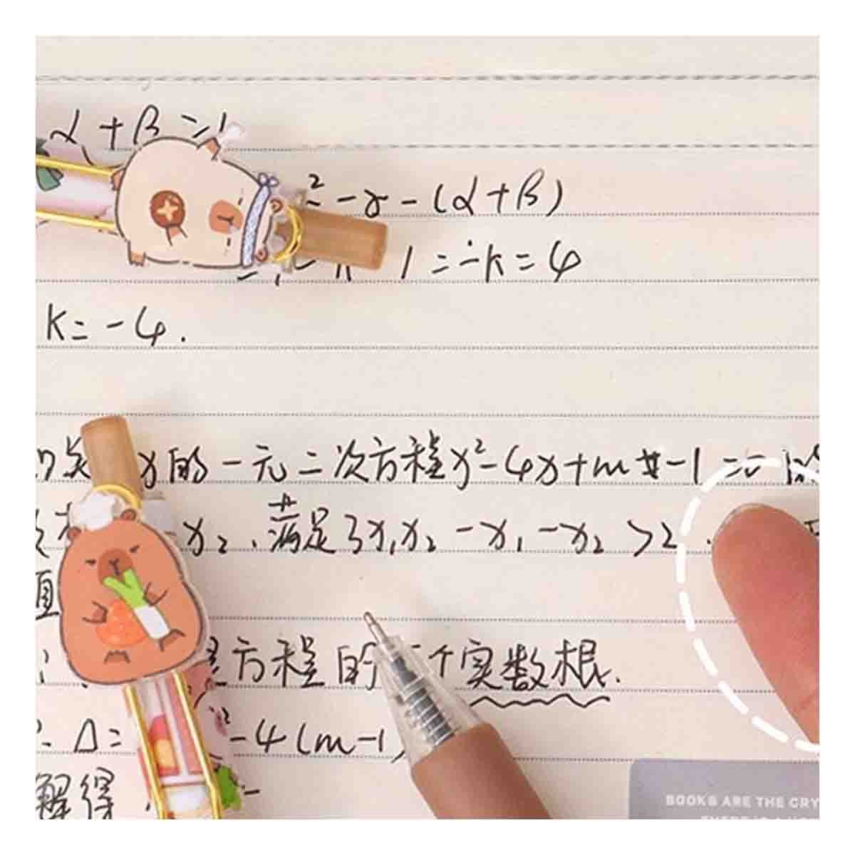 PACK6 PINZAS DORADAS CAPY 4 PIEZAS LACIPEROS DORADO Y+REGALO STICKER - 3