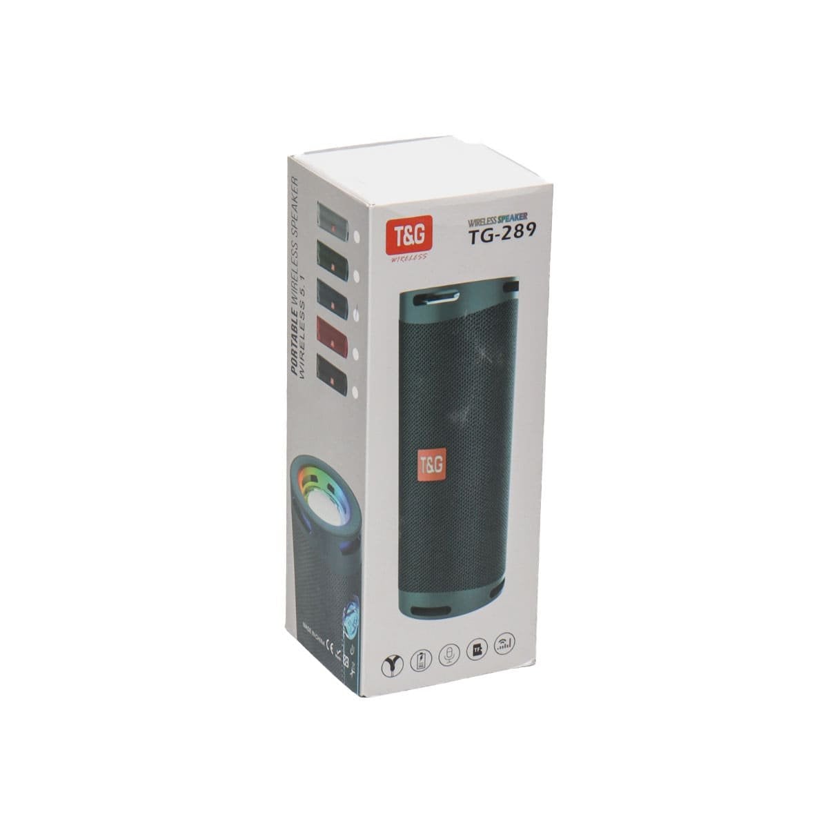 PACK6 BOCINA PROFESIONAL COLOR ROJO CON SONIDO POTENTE Y CONECTIVIDAD FACIL Y+REGALO STICKER - 2