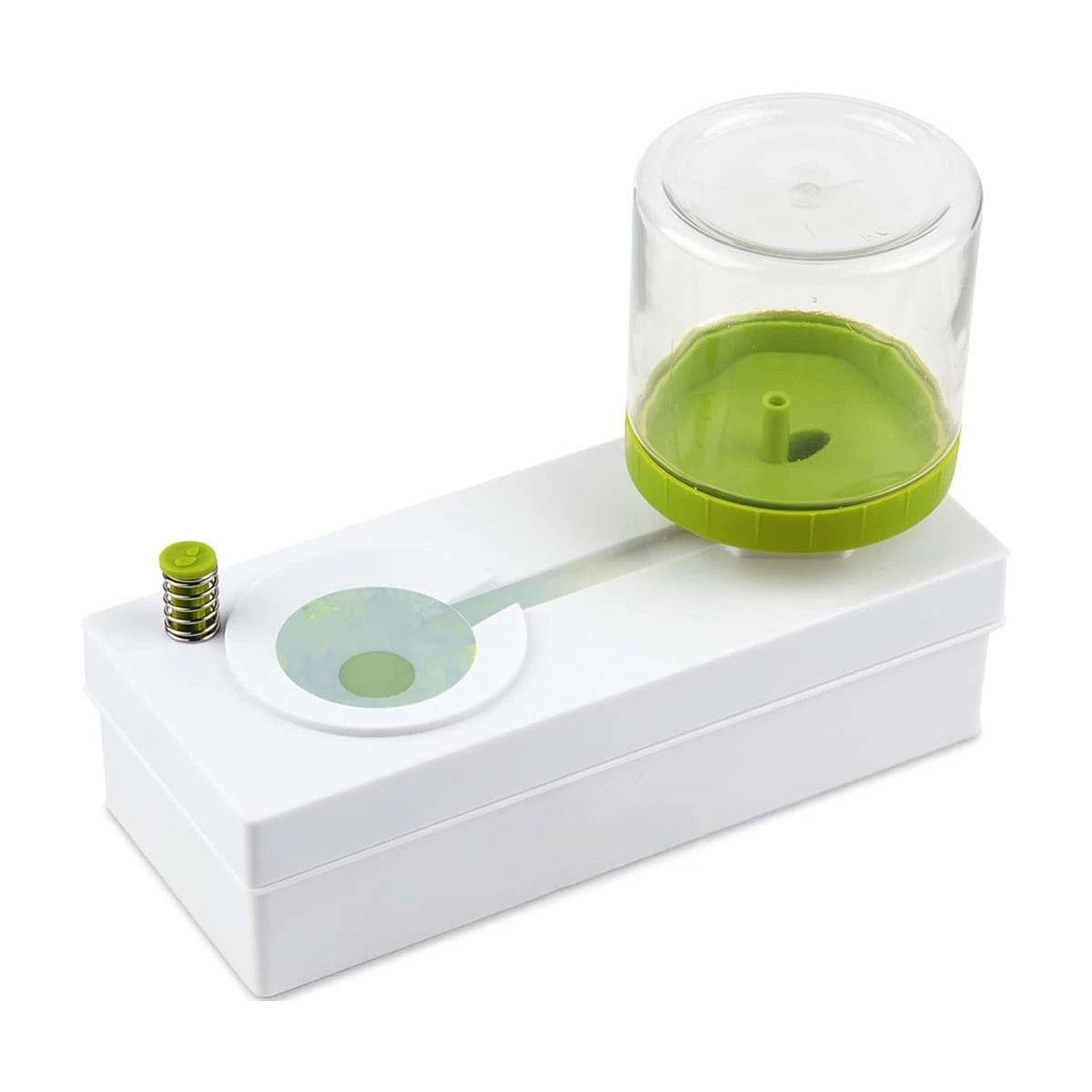 SOPORTE CON ENJUAGUE BLANCO PARA PINCEL Y+PAPEL REGALO - 1