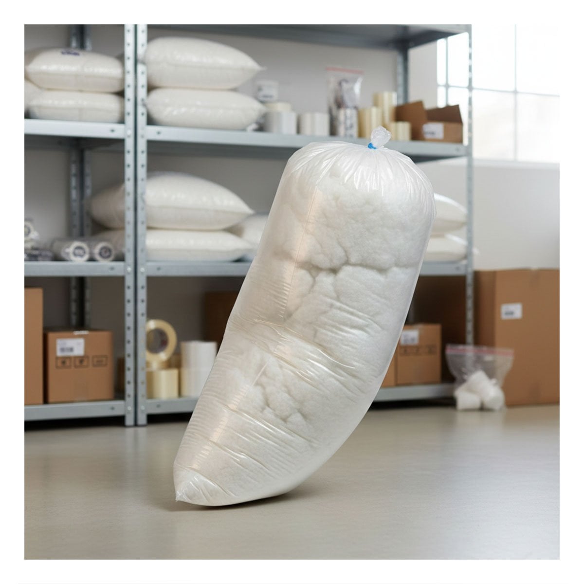 PACK4 FUNDA PRACTICA DE NAPA 5KG BLANCO RESISTENTE Y+REGALO STICKER - 5