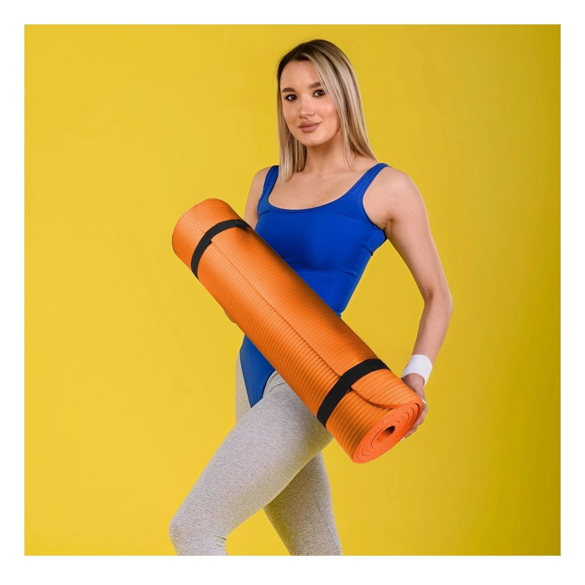 PACK4 MAT GRUESO 10MM DE GOMA EVA 61X183CM ANARANJADO - 3