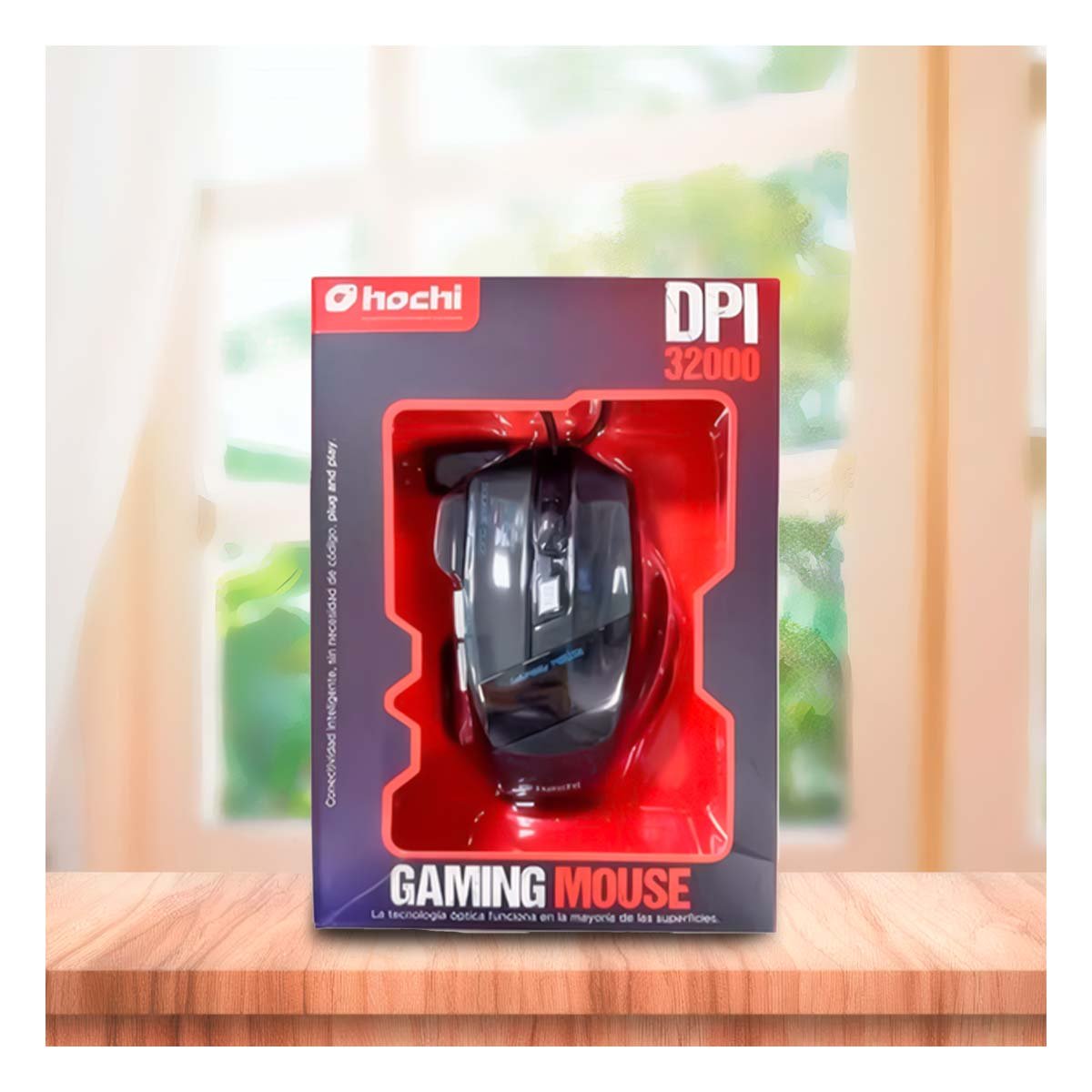 PACK2 RATON GAMER NEGRO PARA PC Y LAPTOP USO CONTINUO - 3