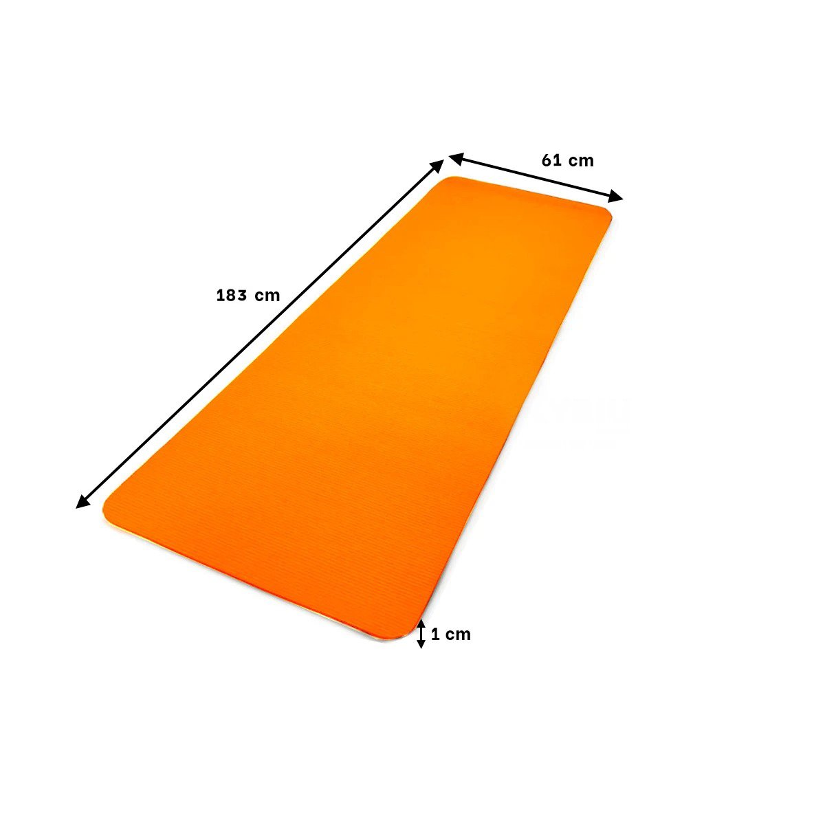 PACK2 BASE ANTIDESLIZANTE 10MM DE GOMA EVA 61X183CM ANARANJADO Y+REGALO STICKER - 4