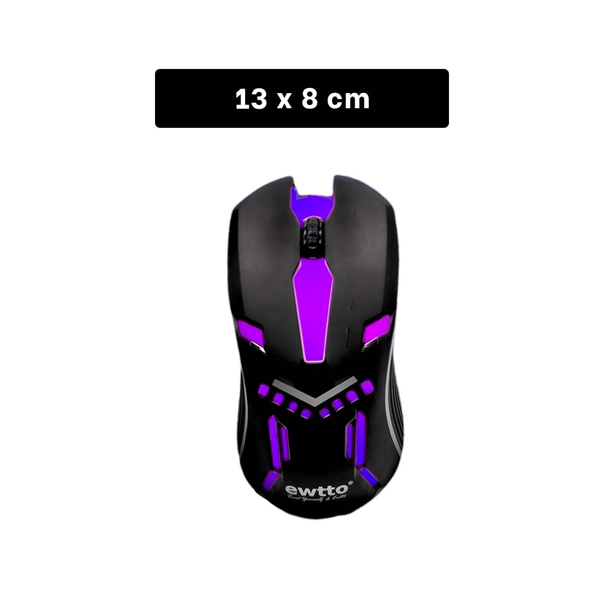 PACK12 CONTROLADOR GAMER NEGRO PARA PC Y LAPTOP MANEJO DINAMICO Y+REGALO STICKER - 4