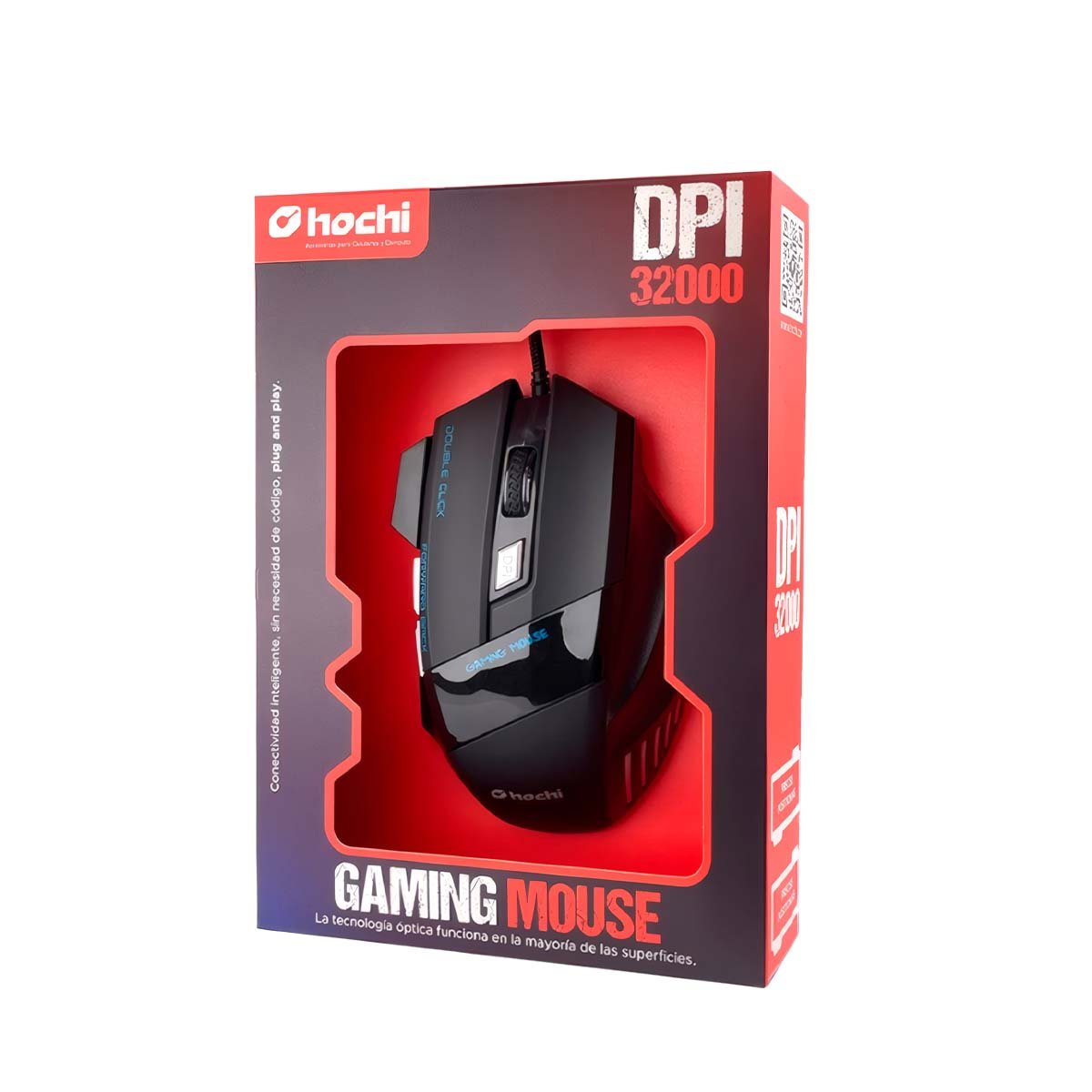 PACK2 MOUSE GAMER PARA PC Y LAPTOP COLOR NEGRO MOVIMIENTO RAPIDO Y+REGALO STICKER - 2