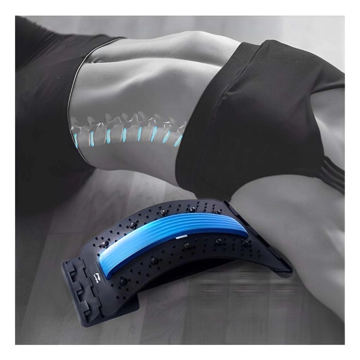 PACK12 EQUIPO FUNCIONAL LUMBAR AZUL PARA BIENESTAR Y+REGALO STICKER - 5