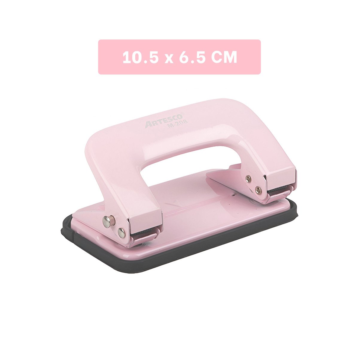 PACK6 DISPOSITIVO METAL ROSADO PROFESIONAL PARA OFICINA HOGAR COMPACTO Y DURADERO - 4