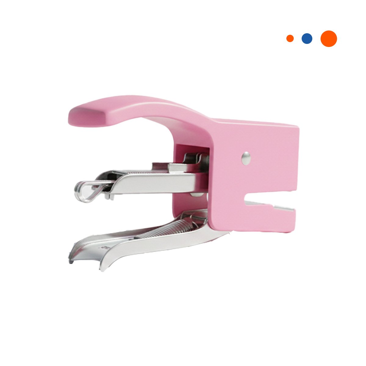 ESTILO MINI TIPO ALICATE ROSADO PARA 15 HOJAS ESCRITORIO Y+REGALO STICKER - 3