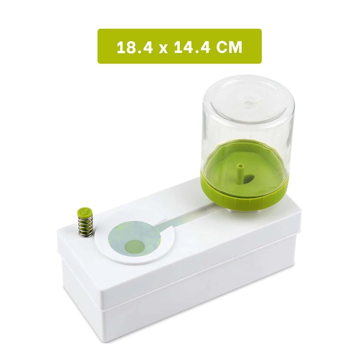 PACK12 CONTENEDOR PLASTICO BLANCO PARA LAVAR PINCELES Y+PAPEL REGALO - 4