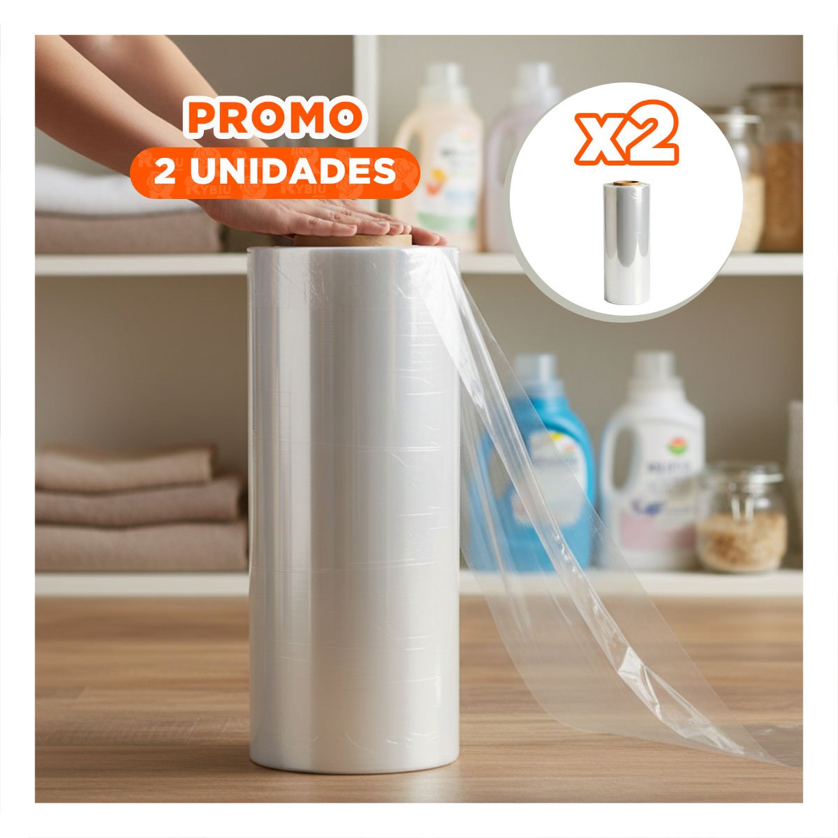 PACK2 TRANSPARENTE 12 PULGADAS 3K COMERCIAL PARA GLOBOS DECORATIVOS Y+REGALO STICKER - 1