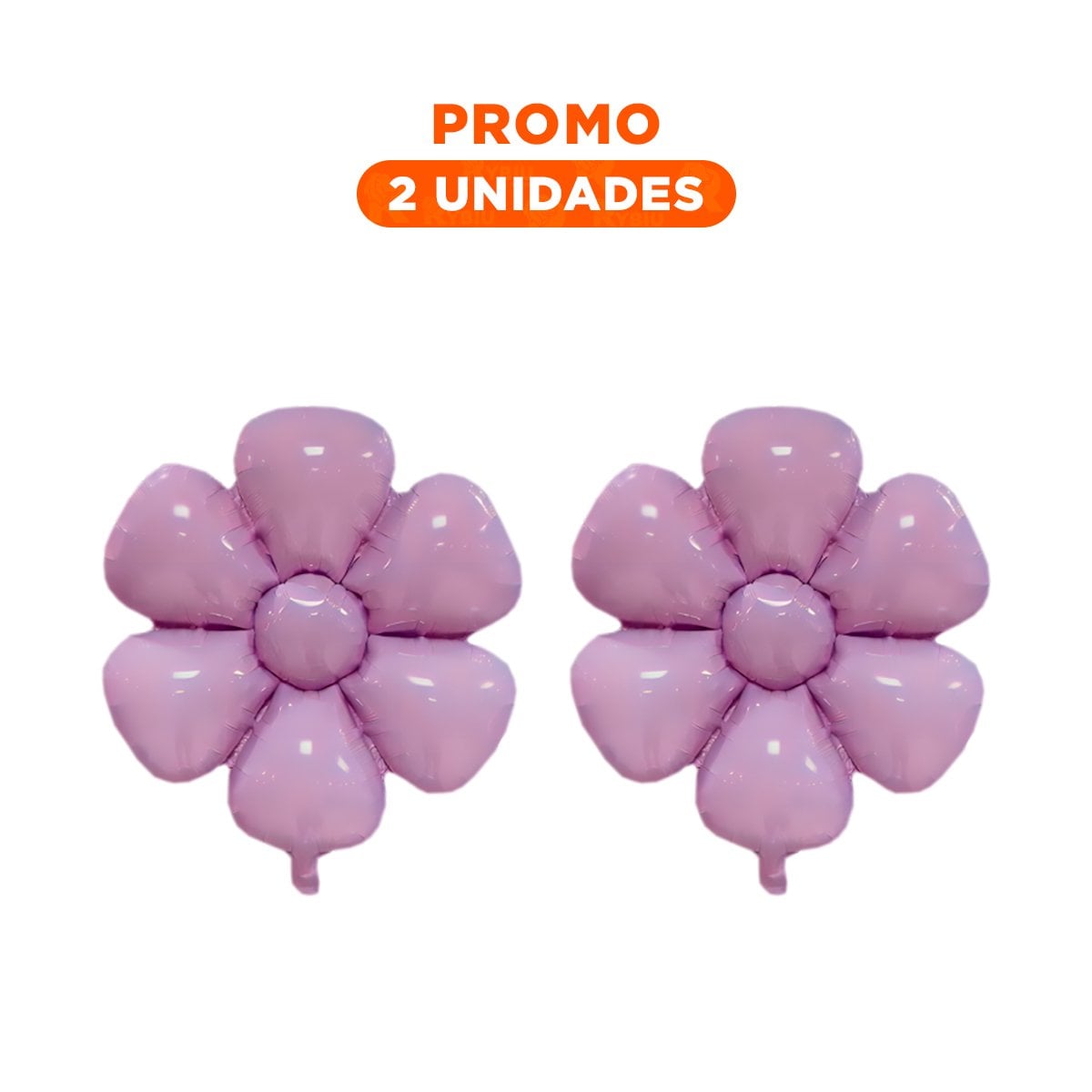 PACK2 PROPUESTA FLOR 23CM SET 2 MORADO PARA DECORACION - 1