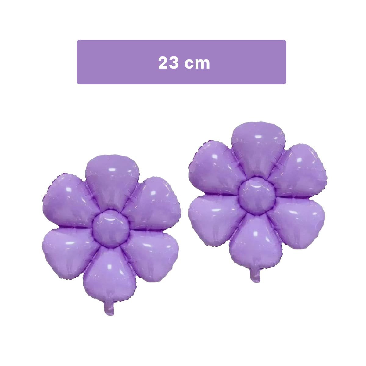 PACK2 PROPUESTA FLOR 23CM SET 2 MORADO PARA DECORACION - 4