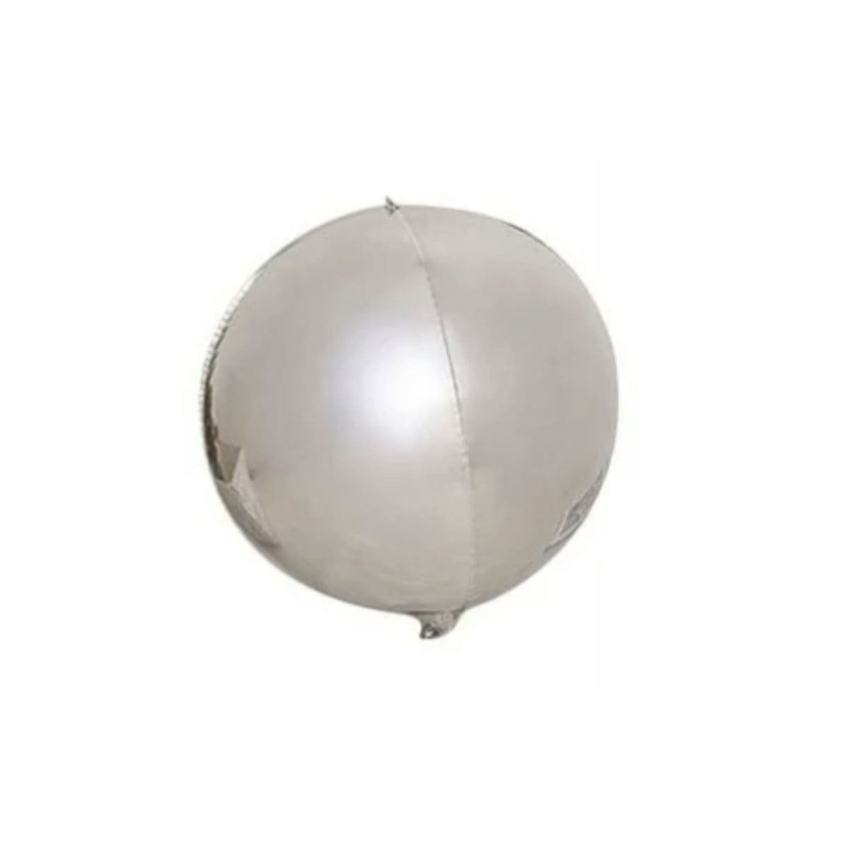 MODELO 4D 25CM SET 2 PLATEADO LISO DECORACION PARA HOGAR Y+LIGAS REGALO - 3