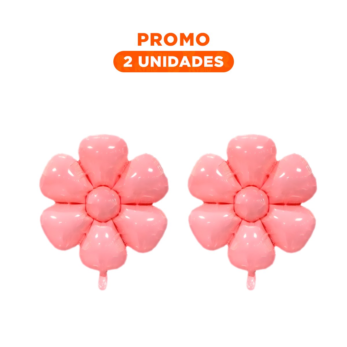 PACK2 PROPUESTA FLOR 23CM SET 2 ROSADO PARA DECORACION - 1