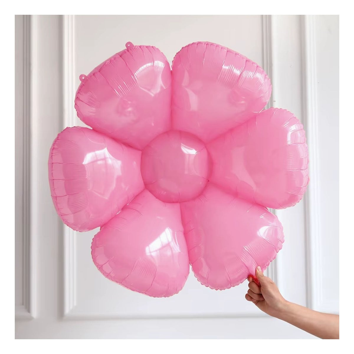 PACK6 LINEA FLOR 23CM SET 2 ROSADO PARA FIESTA Y+PAPEL REGALO - 2