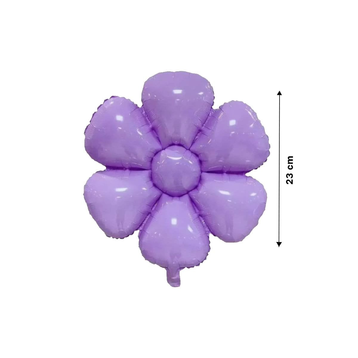 PACK6 LINEA FLOR 23CM SET 2 MORADO PARA FIESTA Y+PAPEL REGALO - 4