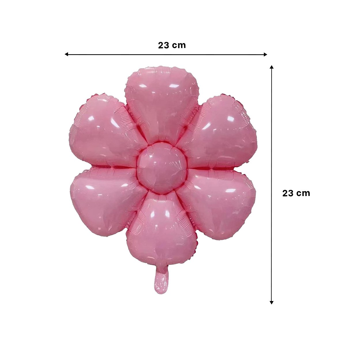 PACK6 PRESENTACION FLOR 23CM SET 2 ROSADO PARA DECORACION - 4