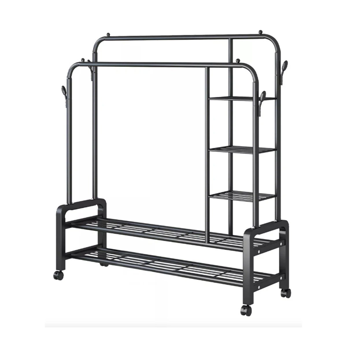 PACK4 ORGANIZADOR PARA COCINA CON DIVISIONES Y ESTILO MINIMALISTA NEGRO Y+PAPEL REGALO - 3