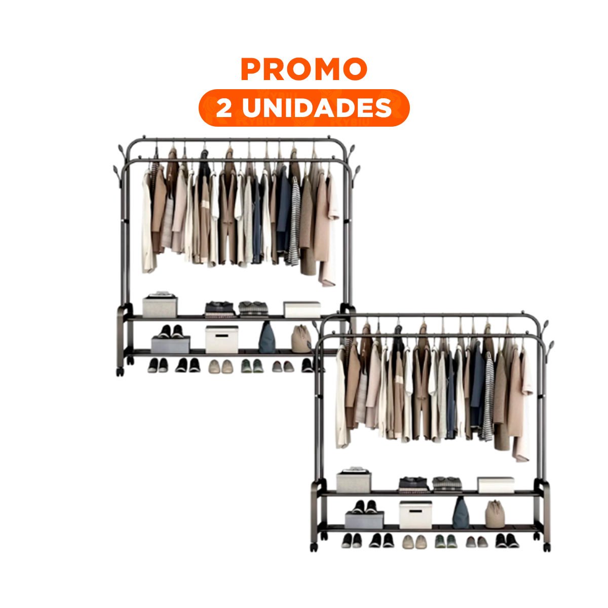 PACK2 REPISA VERSATIL PARA ORGANIZAR LIBROS CON 2 NIVELES INFERIORES Y RUEDAS Y+REGALO STICKER - 1