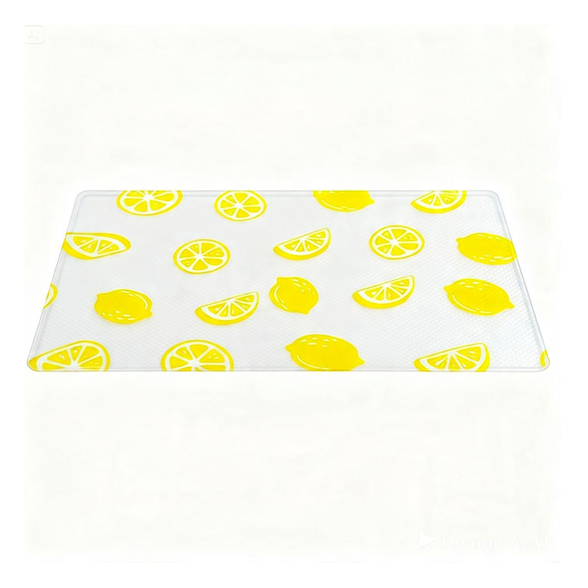 PACK2 BASE PARA COCINA LIMONES BLANCO TRANSLUCIDO CON ACABADO ANTIDESLIZANTE YREGALO STICKER - 2