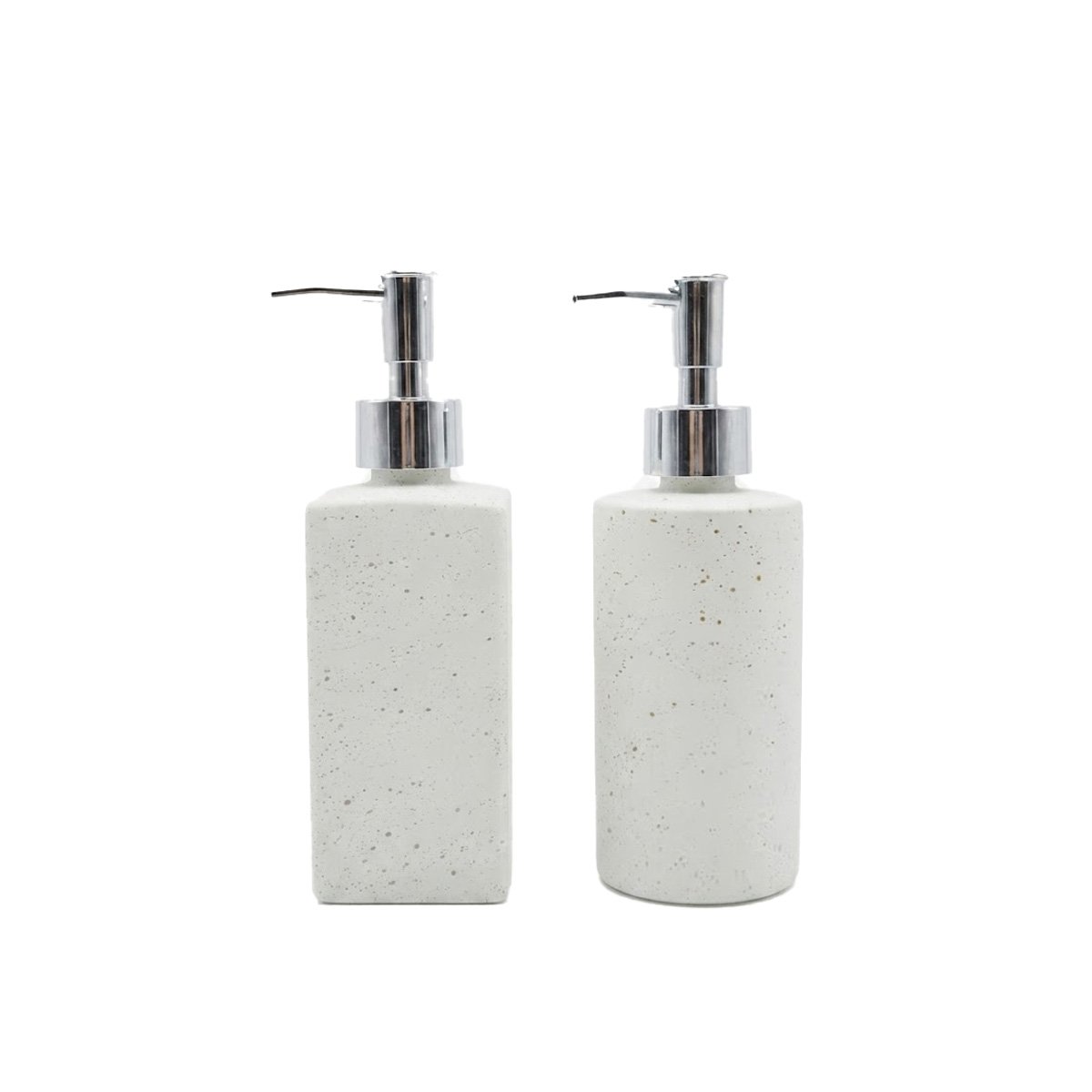 PACK12 KIT 2 CONTENEDOR PARA BANO BLANCO CON ACABADO DORADO YREGALO STICKER - 2