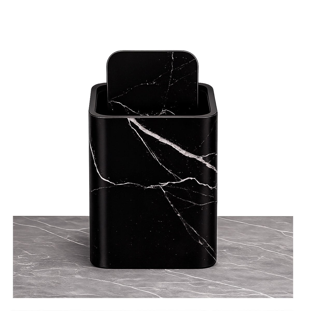 RECOLECTOR ORGANIZADOR PARA HOGAR Y COCINA NEGRO YPAPEL REGALO - 1
