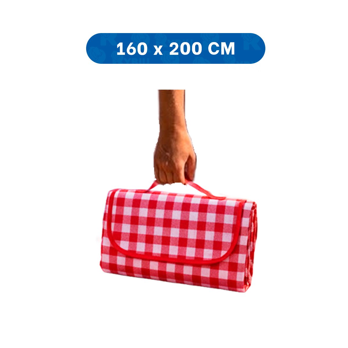 PACK6 FRAZADA PORTATIL PARA CAMPO TIPO CARTERA DE USO PRACTICO DIARIO YPAPEL REGALO - 4