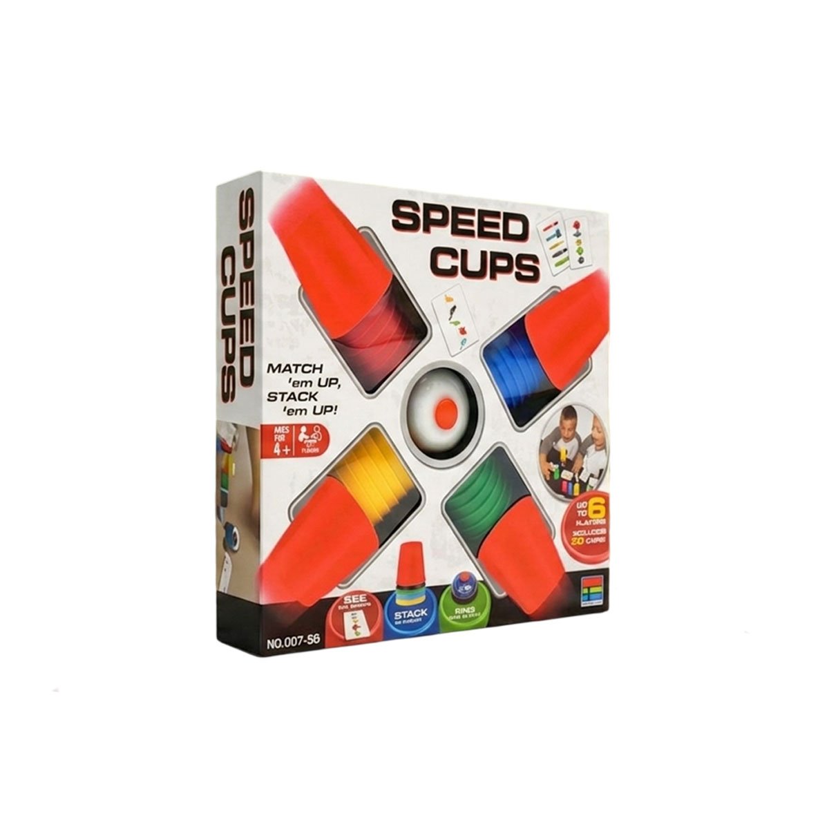 PACK2 KIT DE VASOS PARA JUEGOS DE AGILIDAD MULTICOLOR CON PRACTICA DIARIA YREGALO STICKER - 2