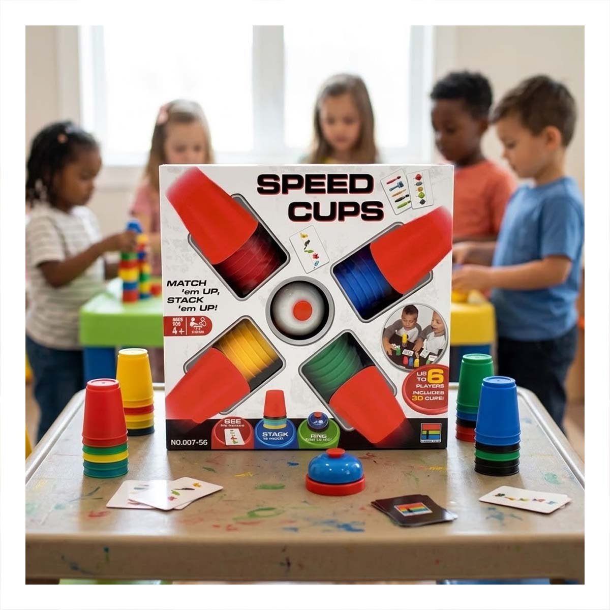 PACK2 KIT DE VASOS PARA JUEGOS DE AGILIDAD MULTICOLOR CON PRACTICA DIARIA YREGALO STICKER - 5